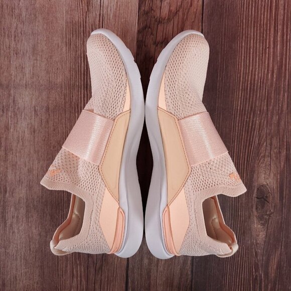 APL Athletic Propulsion Labs Womens Sz 8 Techloom Bliss Pink Knit Slip On Shoes - Picture 10 of 14